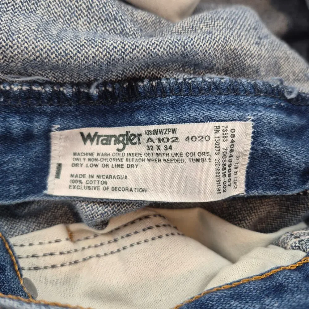 Wrangler George Strait Cowboy Cut Western Rodeo Mens Jean 31x33 A1024020